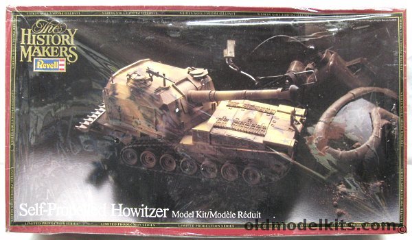 Revell 1/32 M55 (M-55) 8 Inch Self-Propelled Howitzer (ex Renwal 'Big Shot') - History Maker Issue, 8625 plastic model kit